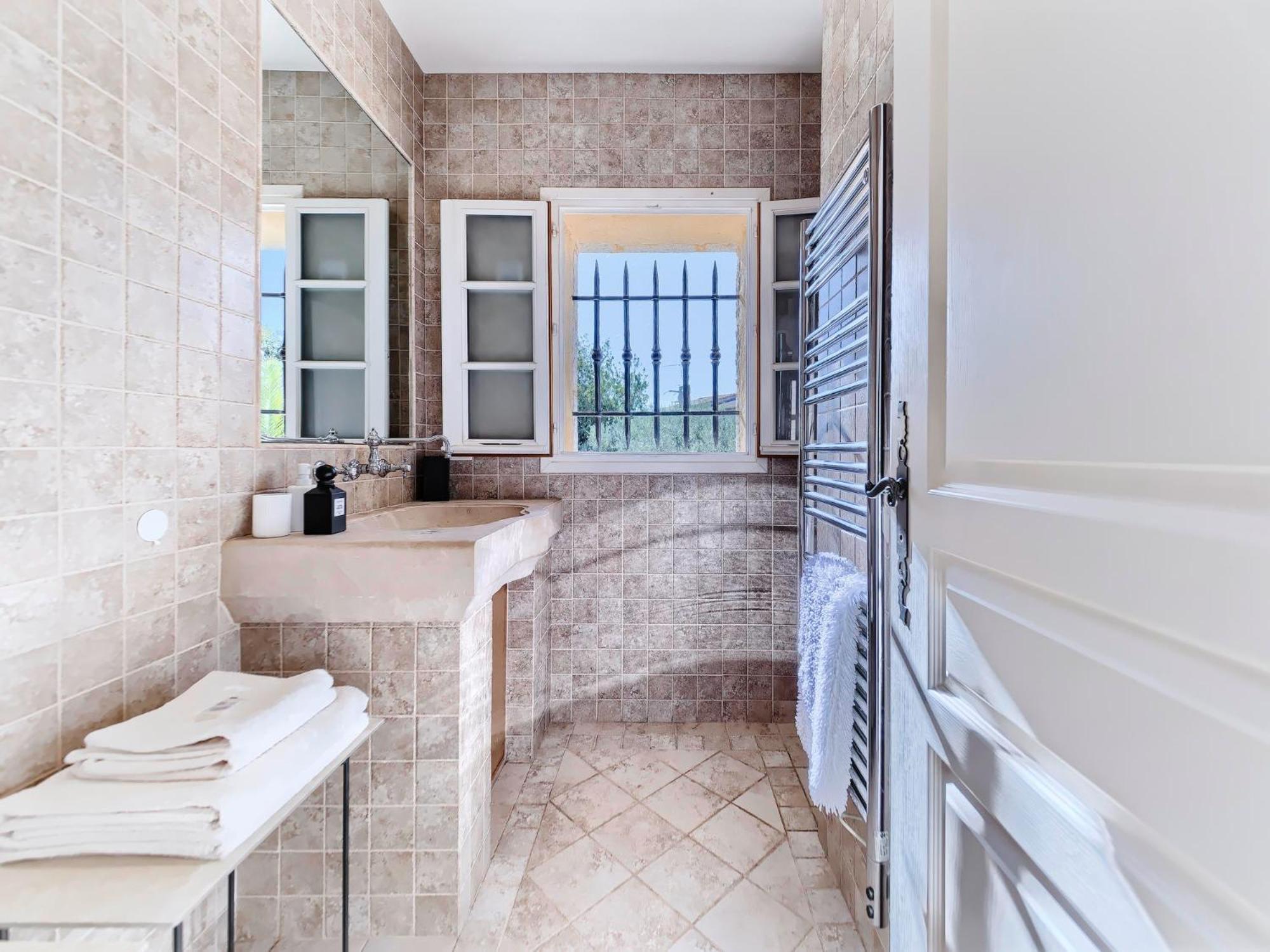 Bastide D'Architecte En Pierre Villa Cagnes-sur-Mer Luaran gambar