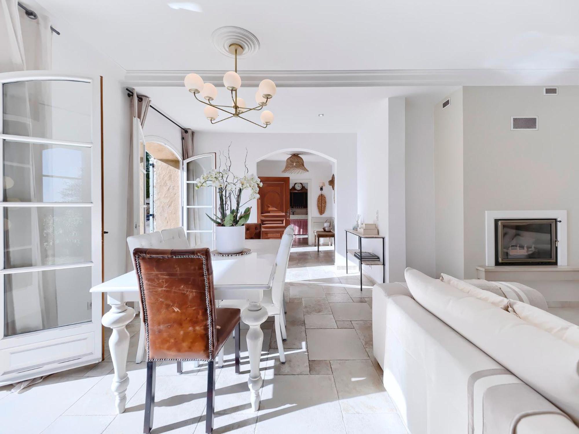 Bastide D'Architecte En Pierre Villa Cagnes-sur-Mer Luaran gambar