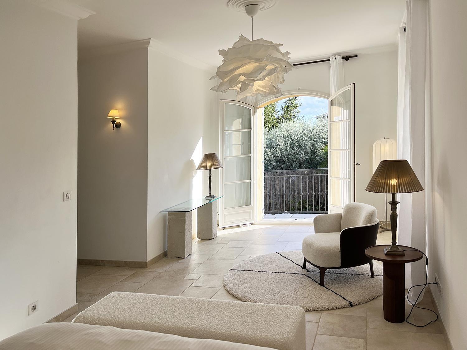 Bastide D'Architecte En Pierre Villa Cagnes-sur-Mer Luaran gambar